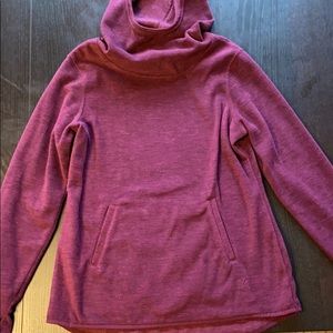 XS Old Navy active Maroon fleece sweatshirt.